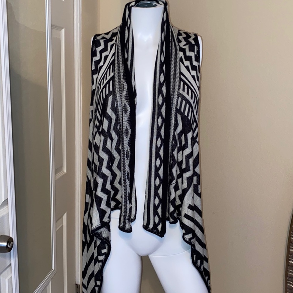 Aztec boho vest
